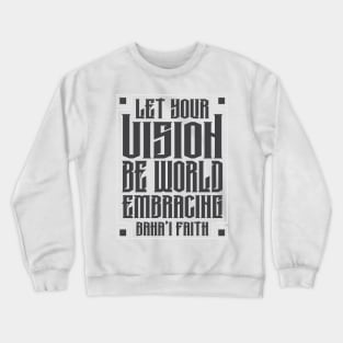 Baha&#39;i inspired Designs Crewneck Sweatshirt